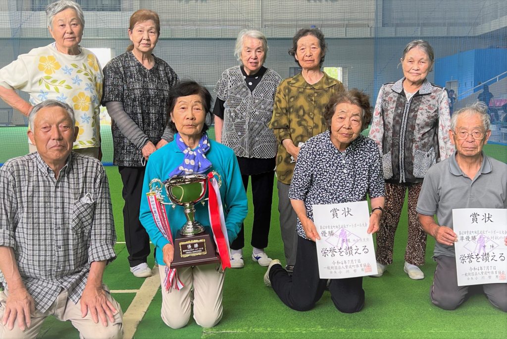 地区対抗の部　優勝　古館地区体育会